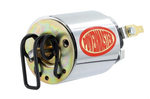 Powermaster Replacement Starter Solenoids 601-1 Solenoid for All Ultra High Speed Starters [9450,9453 9445, etc] Chrome