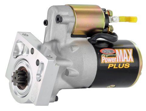 Powermaster PowerMax Plus Starters 9000-10 Starters, Plus, 1.9HP Motor, 170 ft. Torque, Offset Gear Reduction Style, Standard Rotation, Black/Natural, Oldsmobile, Pontiac, V8, Each