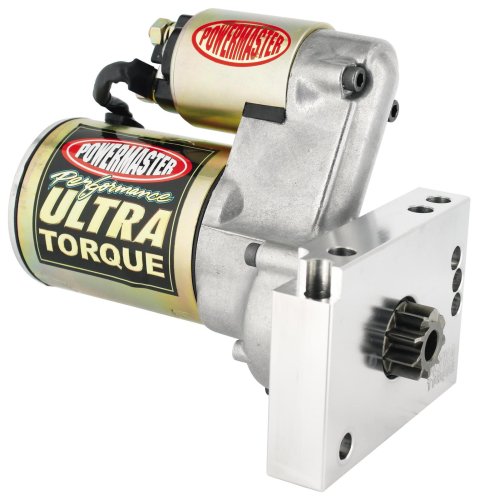 Powermaster Ultra Torque Starters 9439 Starter, Torque, Mini, Standard Rotation, Gold Iridited, Buick, Chevy, GMC, Oldsmobile, Pontiac, Each
