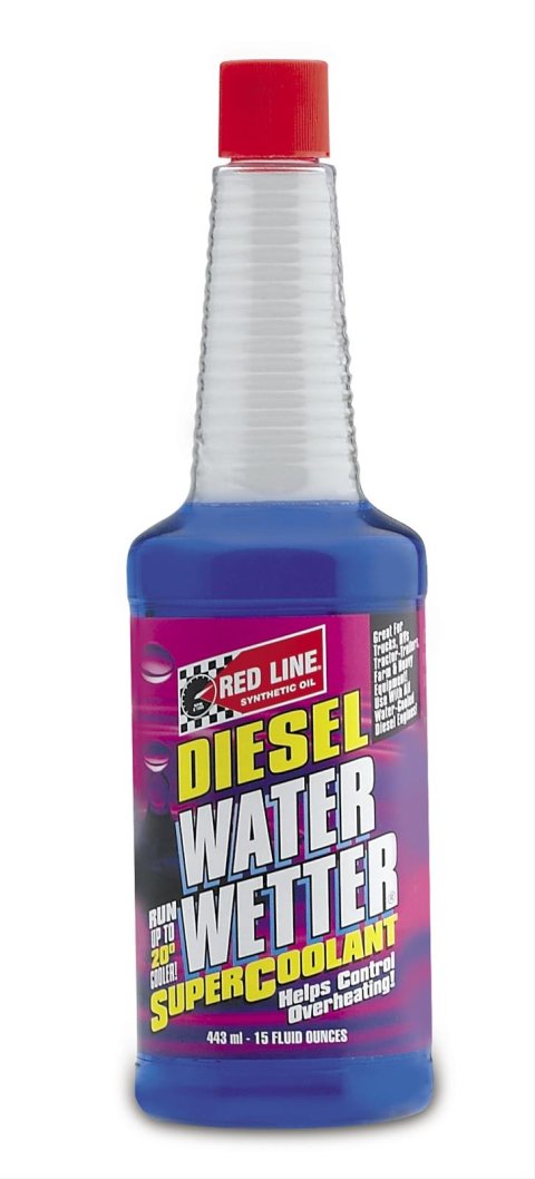 Red Line Diesel Water Wetter Cooling System Treatment 80213 Coolant Additive, Diesel, Wetter, 15 fluid oz., Each