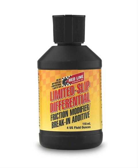 Red Line Friction Modifier and Break-In Additive 80301 Modifier, for Clutch-Type Limited-Slip Differentials, 4 fluid oz., Each