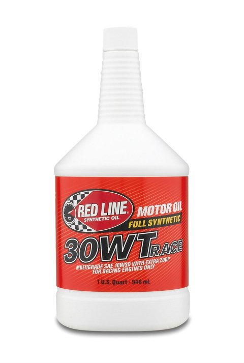 10w30 Red Line 30WT Race Oil 10304 Engine Oil, Oil, 10W30, Synthetic, 1 qt., Each
