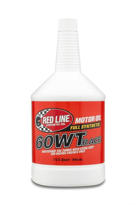 20w60 Red Line 60WT Drag Race Oil 10604 Engine Oil, Oil, 20W60, Synthetic, 1 qt., Each