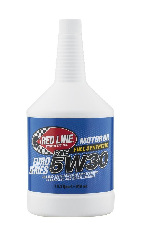 5w30 Red Line Euro Series Synthetic Motor Oil 12304 Engine Oil, Series, 5W30, Synthetic, 1 qt., Each