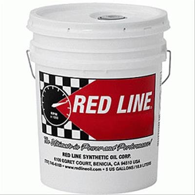 15w40 Red Line Synthetic Motor Oil 21406 Engine Oil, Diesel, 15W40, Synthetic, 5 Gallon, Each