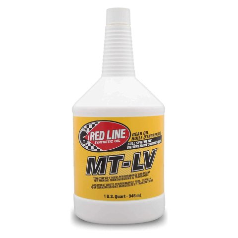 70W75 Red Line MTLV GL-4 Gear Oil 50604 Oil, GL-4, Synthetic, 70W75, Limited Slip Additive, 1 qt., Each