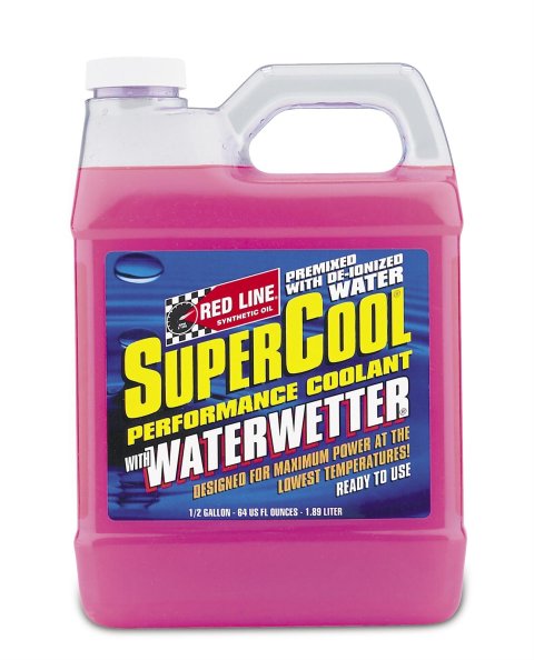 Red Line SuperCool with WaterWetter 80205 Coolant, WaterWetter, 64 oz., Each