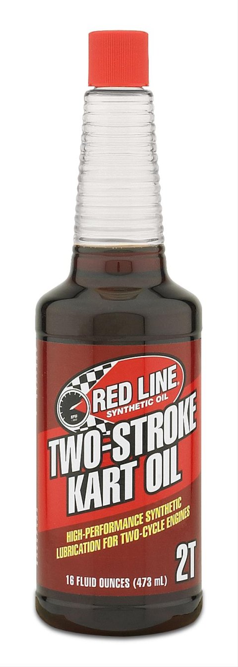 Red Line 2-Cycle Kart Oil 40403 Motor Oil, Kart, Synthetic, 16 oz., Each