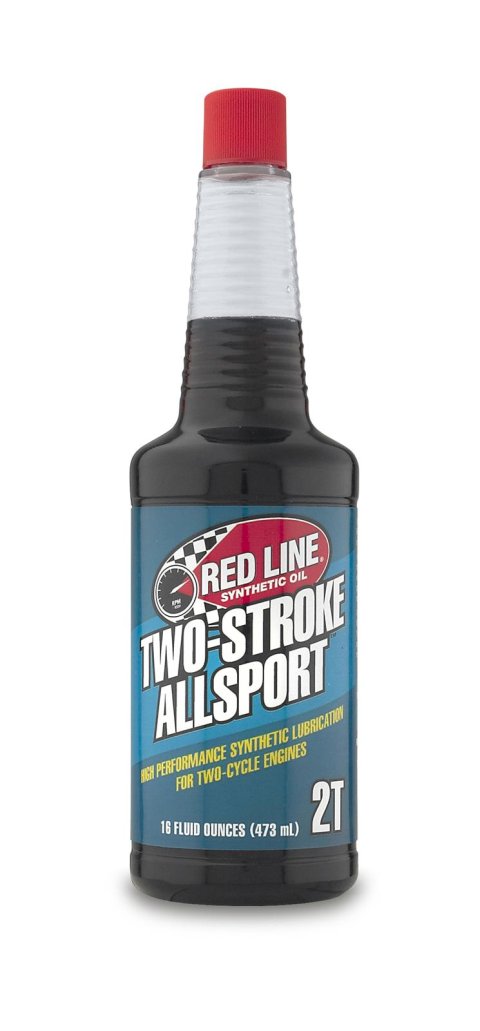 Red Line All Sport Two-Stroke Oil 40803 Motor Oil, Two-Stroke, Synthetic, 16 oz., Each