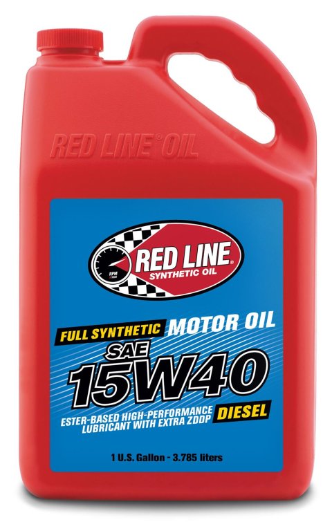 15w40 Red Line Synthetic Motor Oil 21405 Engine Oil, Diesel, 15W40, Synthetic, 1 Gallon., Each