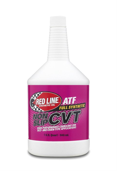 Red Line Synthetic Non-Slip CVT Transmission Oil 30804 Fluid, Synthetic, CVT, 1 qt., Each