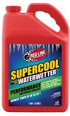Red Line SuperCool with WaterWetter 81215 Antifreeze, WaterWetter, 1 Gallon, 50/50 Performance, Each