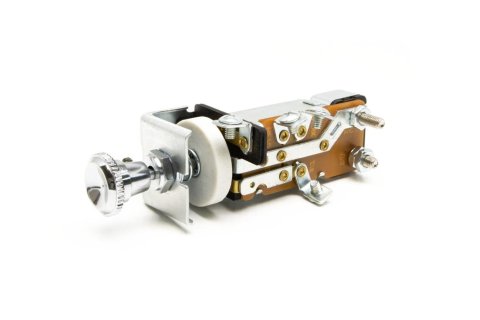 Painless Performance Headlight Switches 80151 Switch, Pull, Constant, Headlight, Plastic, Polished, 15 Amps, Each