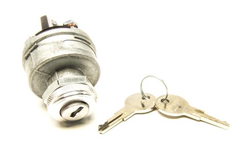Painless Performance Universal Ignition Switches 80153 Switch, Key, Constant, Ignition, Aluminum, Natural, 25 Amps, Each