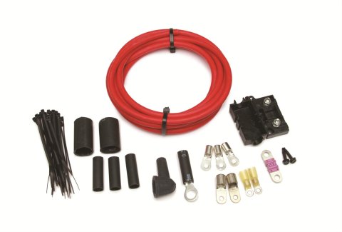 Painless Performance Alternator Wiring Kits 30700 Kit, 6 Gauge Wire, 10 ft. Length, 200 Amp Fuse, Terminals, Kit