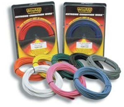 Painless Performance Extreme Condition Bulk Wire 70835 Electrical Wire, Condition, 16-Gauge, 50 ft. Long, Yellow, Each