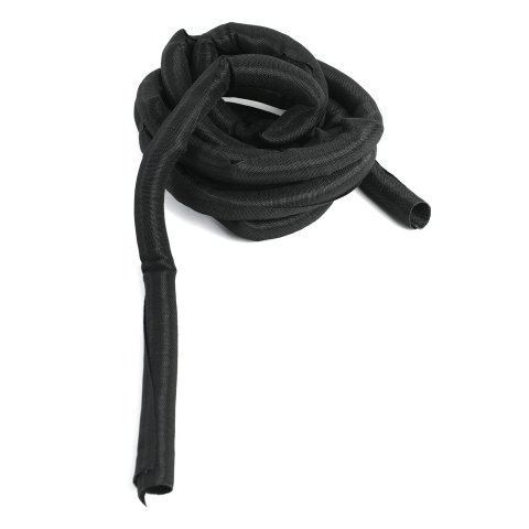 Painless Performance ClassicBraid Wire Wrap 70960 Wrap, ClassicBraid, Black, 1.000 in. Diameter, 12 ft. Length, Each