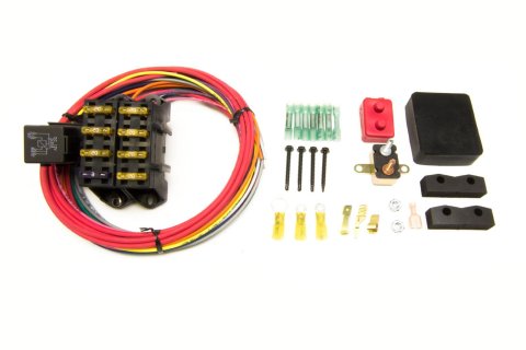 Painless Performance Cirkit Boss Auxiliary Fuse Blocks 70207 Block, 7-Circuit, Universal, Kit