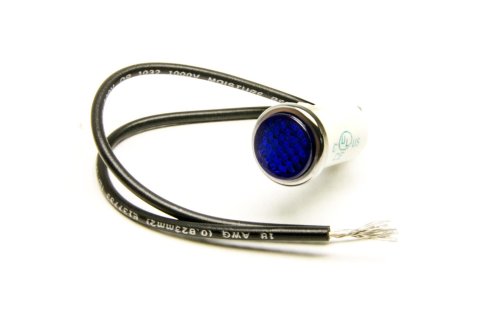 Painless Performance Warning Lights 80211 Light, Performance, Lens/Blue, .500 in. Diameter, Each