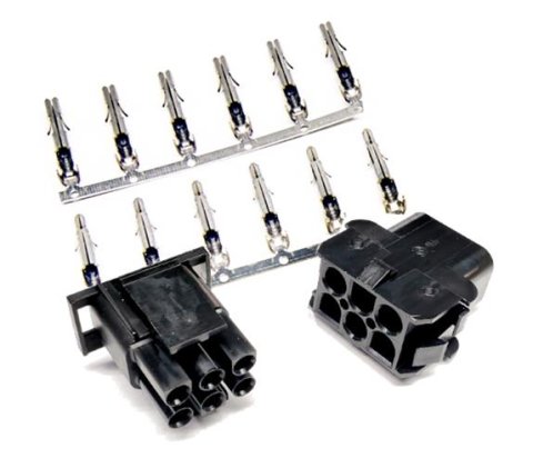 Painless Performance Connectors 40009 Wiring Connector, Quick Connect, 6-pin, Kit