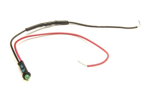 Painless Performance Warning Lights 80202 Light, Performance, Lens/Green, .125 in. Diameter, Each