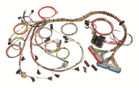 Painless Performance Fuel Injection Harnesses 60508 Wiring Harness, Injection, GM, SFI, LS1, Engine Swap, Front Mount Fuse Block, Standard Length, Universal