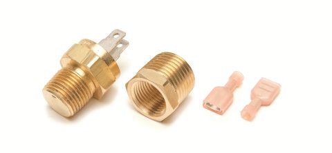 Painless Performance Temperature Sending Units 30111 Fan Control, Thermostatic, 185 Degrees On/170 Degrees Off, Each
