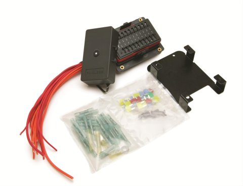 Painless Performance 20-Circuit Weatherproof Universal Fuse Blocks 30004 Block, 20-Circuit, Spade Style Fuses, Universal, Kit