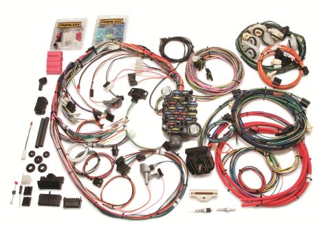 Painless Performance 26-Circuit 1978-81 Direct-Fit Camaro Harnesses for 1978-1981 CAMARO - 20114 Wiring Harness, 26-circuit, Column Ignition Key Location, Standard Harness Length, Chevy, Kit