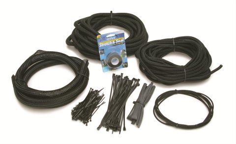Painless Performance PowerBraid Chassis Harness Kits 70920 Wire Wrap, PowerBraid, Harness, 1/8 in., 1/4 in., 1/2 in., 3/4 in., 1 in. Diameters, Kit