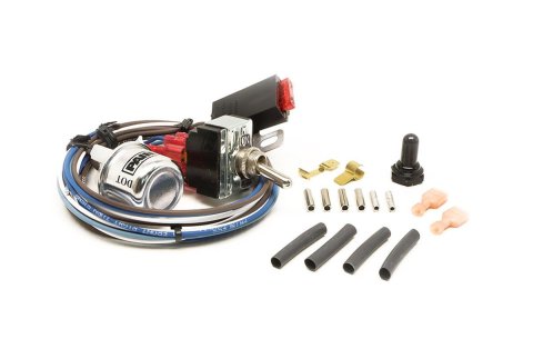 Painless Performance Hazard Switch Kits 30122 Switch, Kit, Toggle Actuation Style, Constant, Single Pole, Single Throw, Plastic/Diecast, Black/Natural, Kit