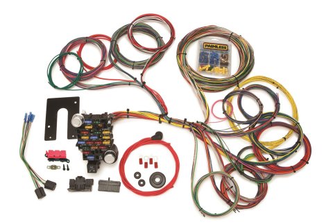 Painless Performance 28-Circuit Universal GM Truck Harnesses 10204 Wiring Harness, 28-Circuit, Dash Ignition, Front Mount Fuse Block, Spade Fuse, Universal, Kit