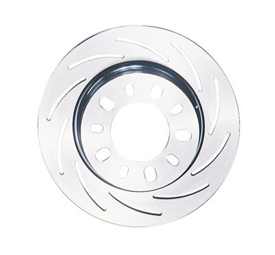 Strange Slotted Rotors B2792 Brake Rotor, Slotted, Steel, Black, Right Rear, Universal, 2.225 in. Offset, Each