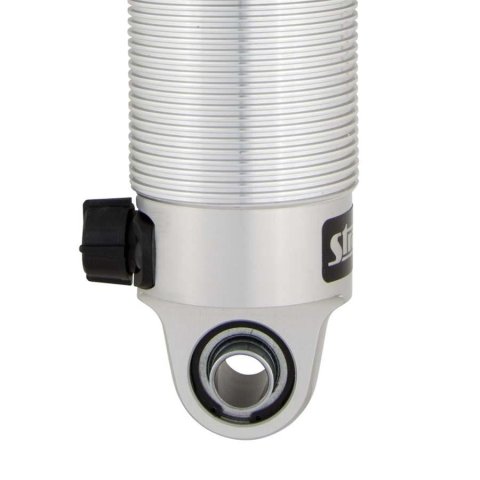 Strange Single Externally-Adjustable Aluminum Coilover Shocks S5205 Shock, Adjustable, Aluminum, 15.4 in. Extended, 10.76 in. Collapsed, Bearing/Bearing, Each