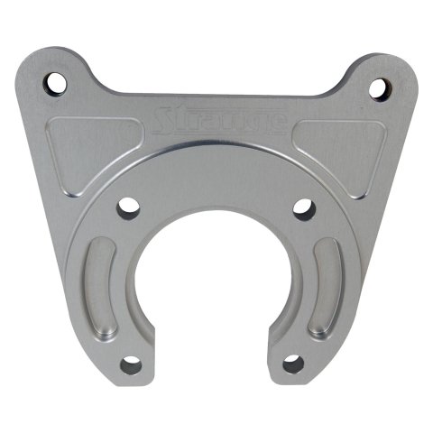 Strange Brake Caliper Mounting Brackets B1710C Bracket, Billet Aluminum, Black, B1710WC, Strange, Each