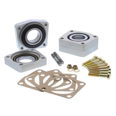Strange C-Clip Eliminators A1030 Eliminator, Billet Aluminum, Drag Race Only, GM, 10-Bolt, 7.5, 7.625, 8.2, 8.5 in., Kit