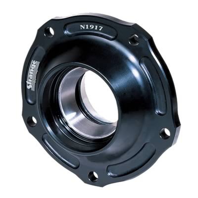 Strange Aluminum Pinion Supports N1917 Support, Ford, 9 in., 28-Spline Pinion, Forged Aluminum, Black, Cups Installed, with O-Ring/Bolts, Each