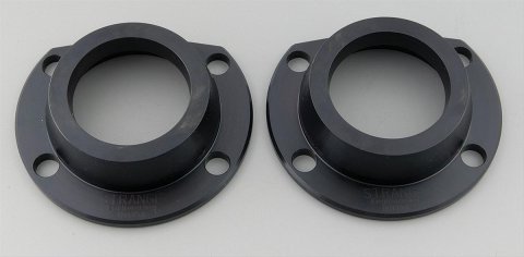 Strange Rear Axle Housing Ends H1135 Ends, Forged Steel, Black Oxide, Big Ford, Old Style, Pair