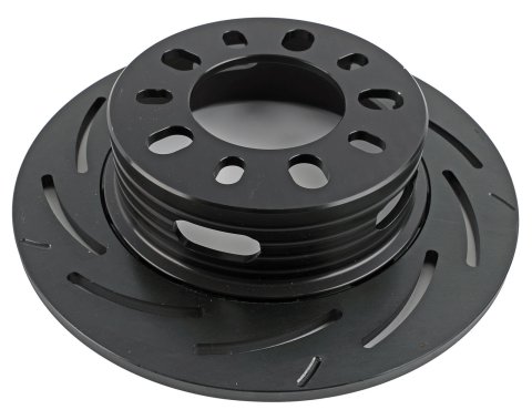 Strange Slotted Rotors B2794L Brake Rotor, 2-piece, Surface, Steel, Black Zinc Plated, 11.25 in. O.D., Driver Side Rear, Each