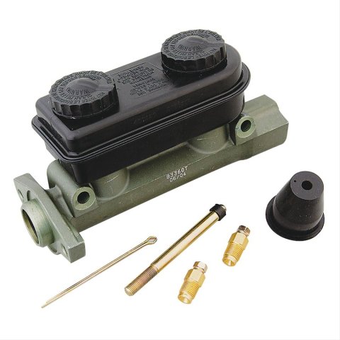 Strange Dual Inline Master Cylinders B3360 Cylinder, Aluminum, Natural, 1.032 in. Bore, Universal, Includes Mounting Hardware, Each
