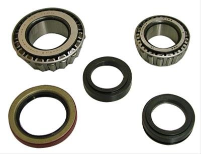 Strange Pinion Bearings N1924 Bearings, Pinion, Daytona Support, Front/Rear Bearings, Solid Spacer, Seal, Ford, 9 in., 35-Spline, Kit