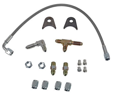 Strange Racing Brake Hose Kits P2384 Plumbing Kit, Rear, Hoses, Fittings, Kit