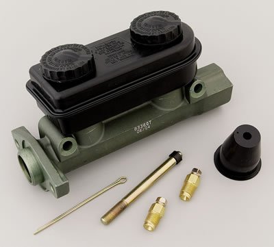 Strange Fast Fill Remote Master Cylinders B3362 Cylinder, Reservoir, Remote, Billet Aluminum, Clear Anodized, Two Wheel Braking, Universal, Each