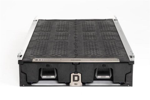 Decked In-Vehicle Storage Systems VR2 Truck Bed Tool Box, Systems, 2-door, Polyethylene, Black, for 136 in. Wheelbase Only, Ram, Promaster, Kit