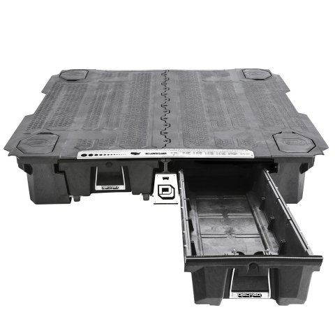 Decked In-Vehicle Storage Systems DS2 Truck Bed Toolboxes, Systems, Center of Truck Bed Location, 2-door, Polyethylene, Black, 6 3/4 ft. Bed Only, Ford, Kit