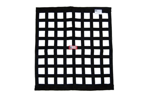 RJS Ribbon Window Safety Nets 10000601 Net, Ribbon, Square, Nylon, Black, SFI 27.1, 24 in. Width, 24 in. Height, Each