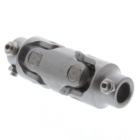 Borgeson Universal Steering U-Joints 133449 Joint, Double Joint Style, Stainless Steel, Natural, 3/4 in. 36-spline, 3/4 in. DD, Each