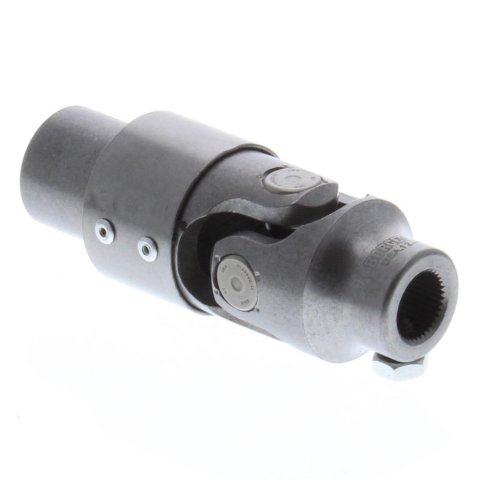 Borgeson Universal Steering U-Joints 036425 U-Joint, 11/16 in. 36-spline, 3/4 in. without Splines, Steel, Natural, Each