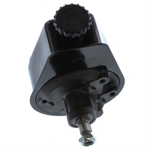 Borgeson Universal Self-Contained Saginaw GM Power Steering Pumps 800310 Pump, Saginaw, Black Reservoir, GM, 5/8-18 in. Inlet, 3/8-16 in. Mounting Holes, 5/8 in. Keyed Shaft, Each