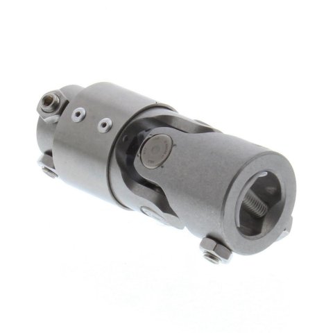 Borgeson Universal Steering U-Joints 154952 Joint, Stainless Steel, Natural, 3/4 in. DD, 1 in. DD, Each